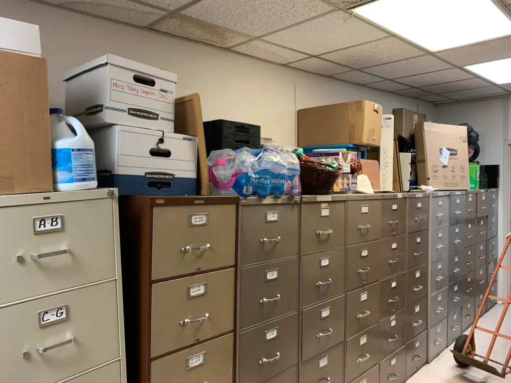 File Cabinets Take Up Office Space