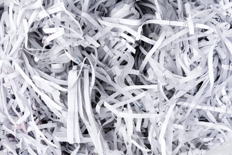 Paper Shredding Fraud