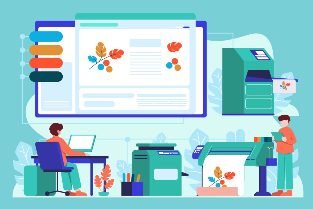 high volume print automation