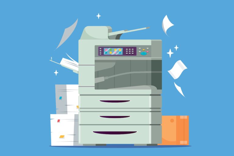 how does a copier work