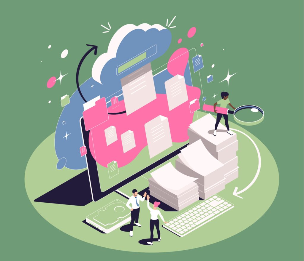 environmental benefits of digitizing paper records