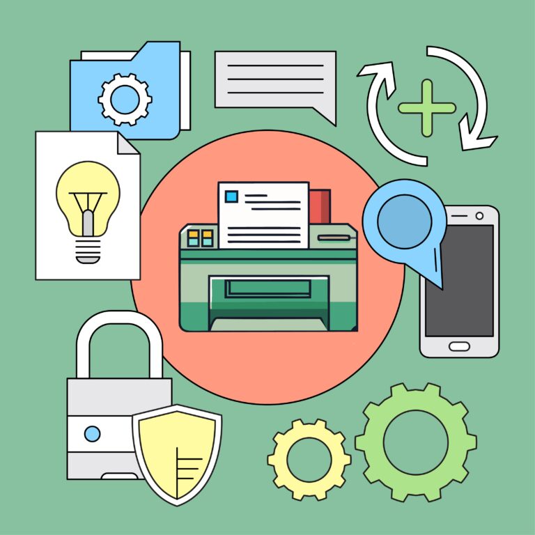 security features of a modern MFP