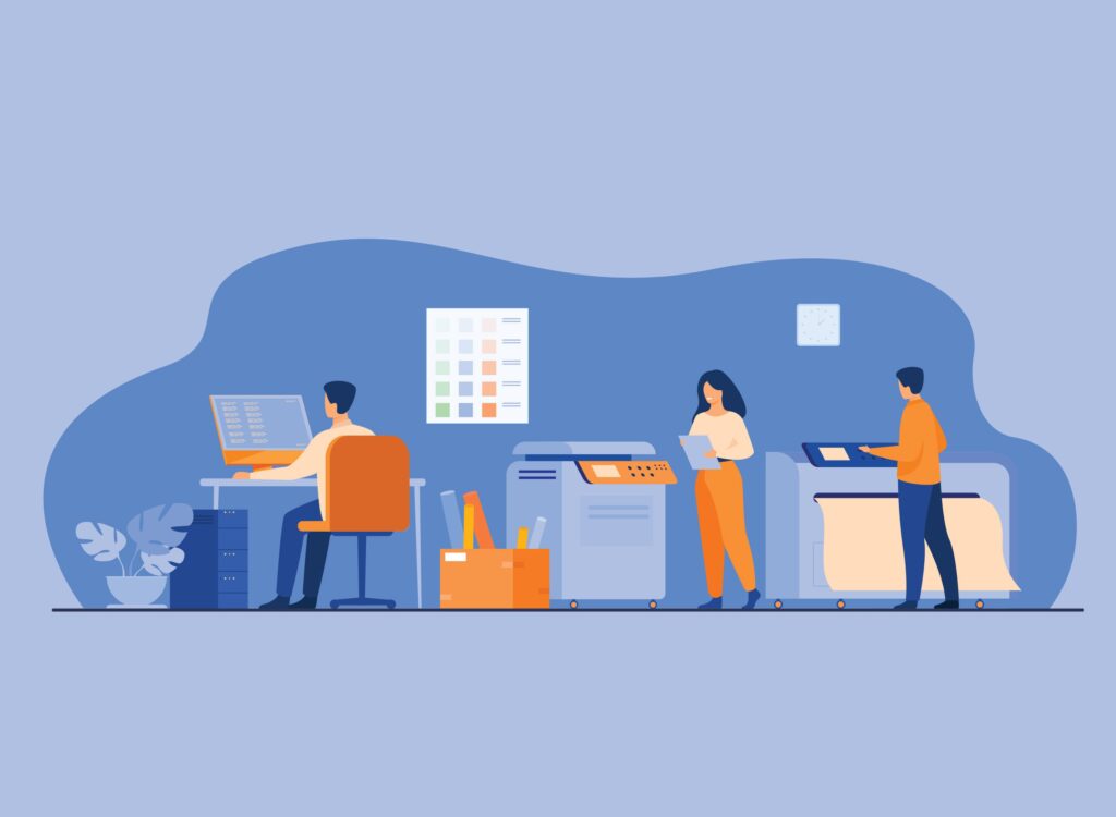 copiers integrate with document management systems