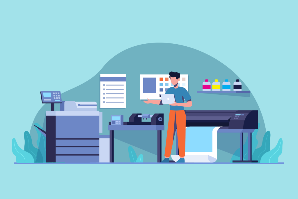 cost of outsourcing vs bringing print in-house