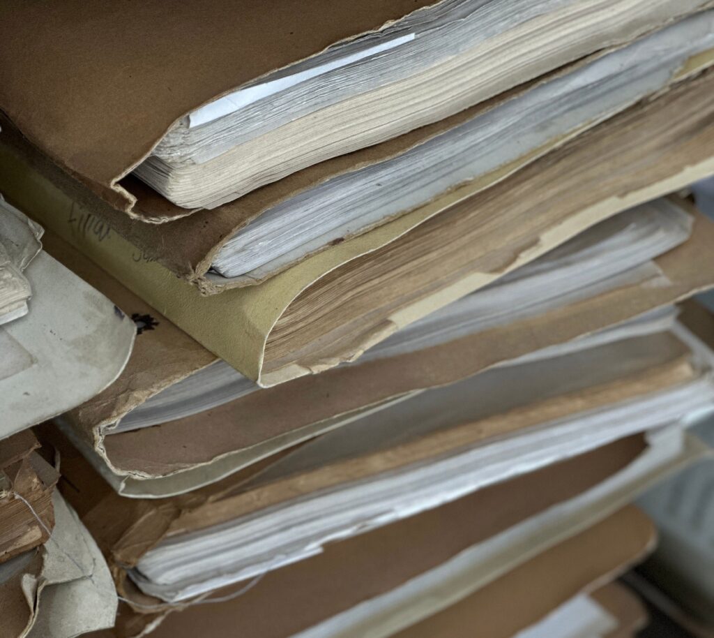 risks of storing business files improperly